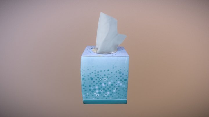 Tissue Box 3D Model
