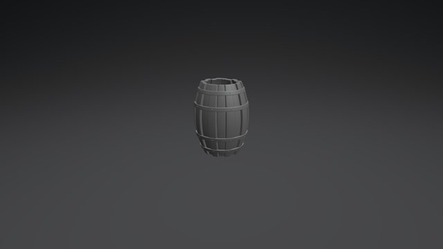 Barrel 3D Model