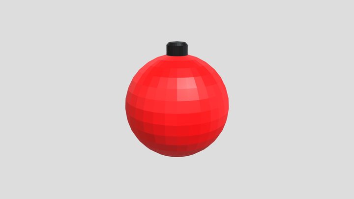 новогдние шарик 3D Model