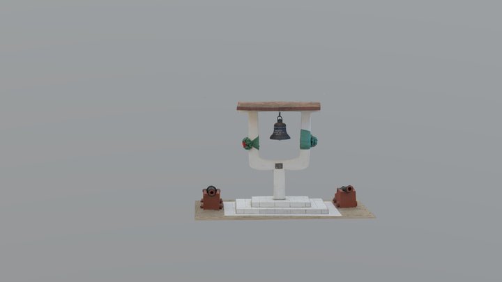 Small Bell, King Jaja's Palace 3D Model