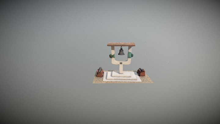 Small Bell, King Jaja's Palace 3D Model