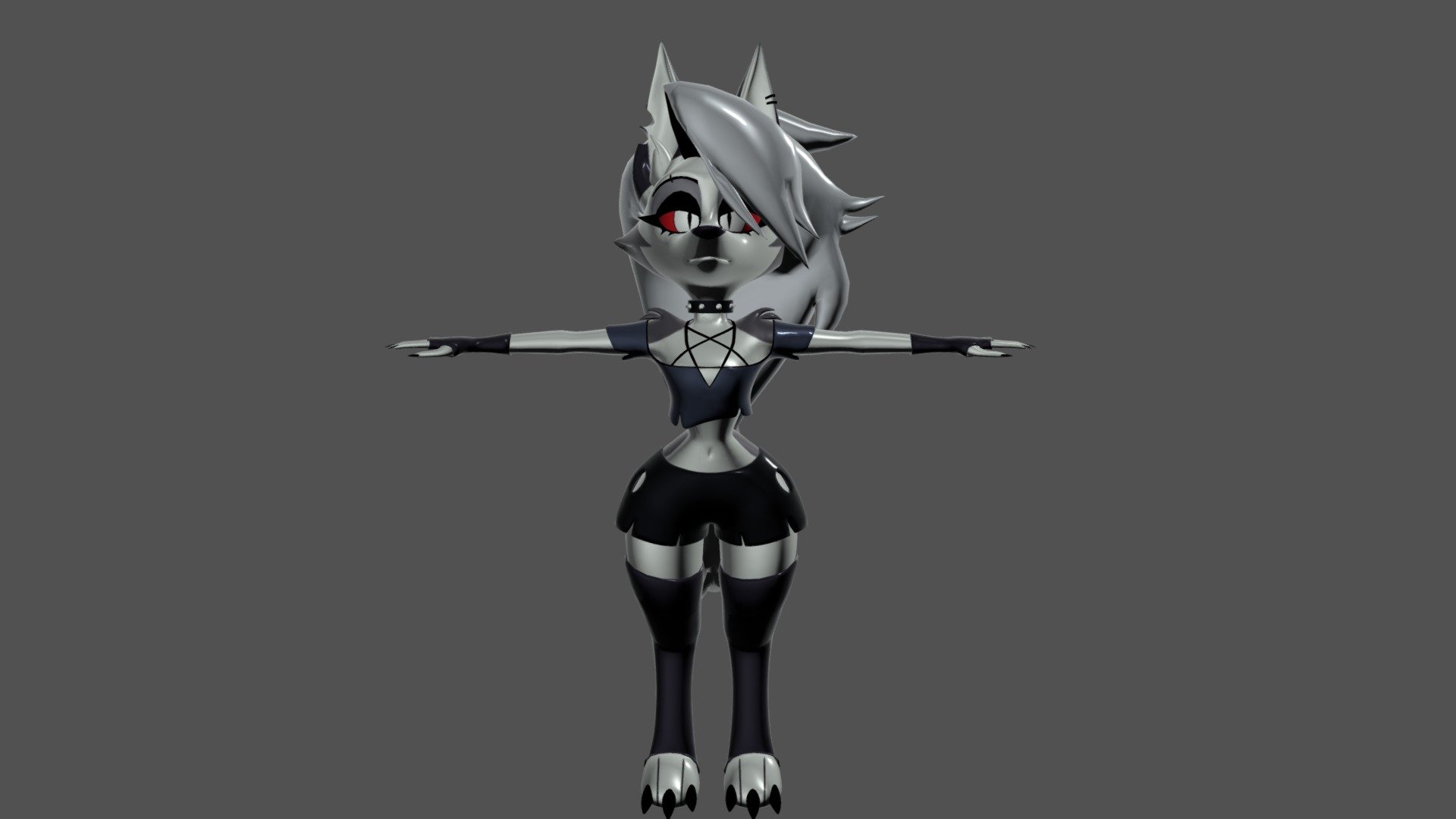 Loona Download Free 3d Model By Dj The Hellhound Lonnathehellhound 44df0be Sketchfab 