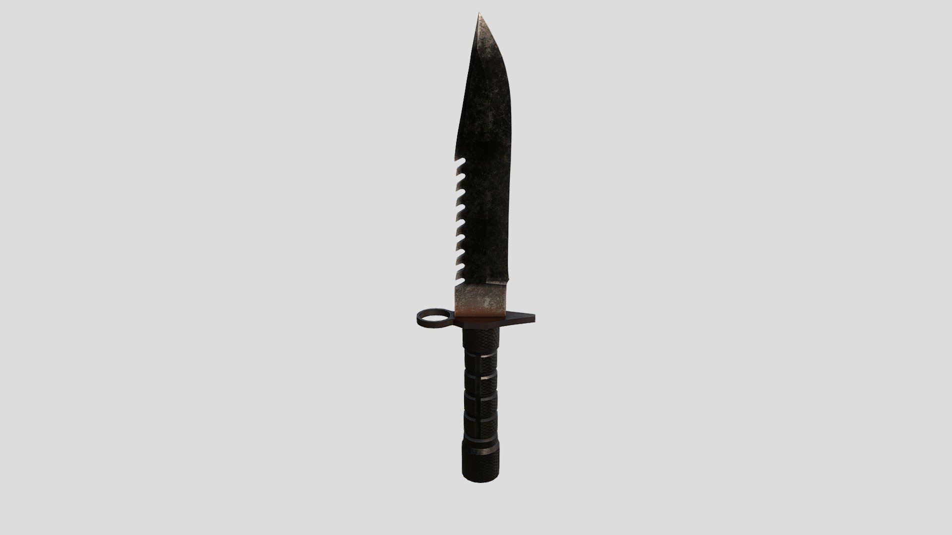 Worn M9 Bayonet - Download Free 3D model by Kt (@spacecowgrl) [44df436 ...