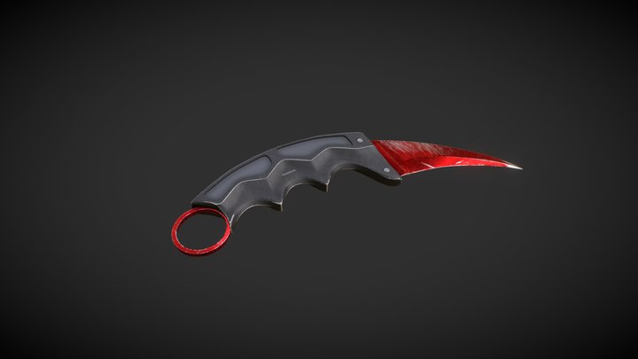 Dirt Knife - CS:GO 3D Model