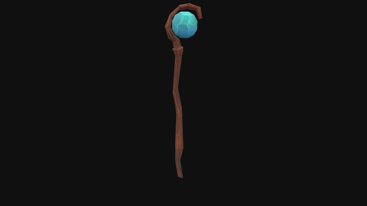 Magic scepter 3D Model