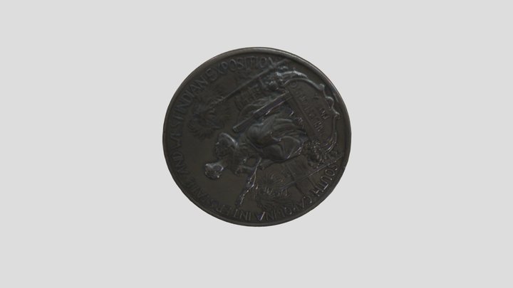 Coin Medal 3D Model
