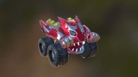 Monster Truck (Ludum Dare 33 Model) 3D Model