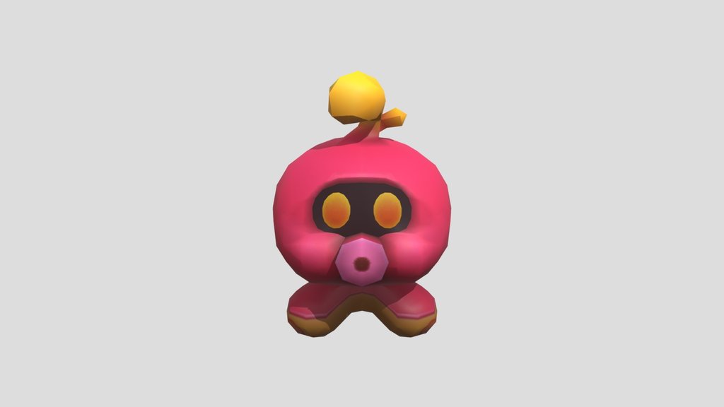 Wii - Super Mario Galaxy  - Octopus Goomba