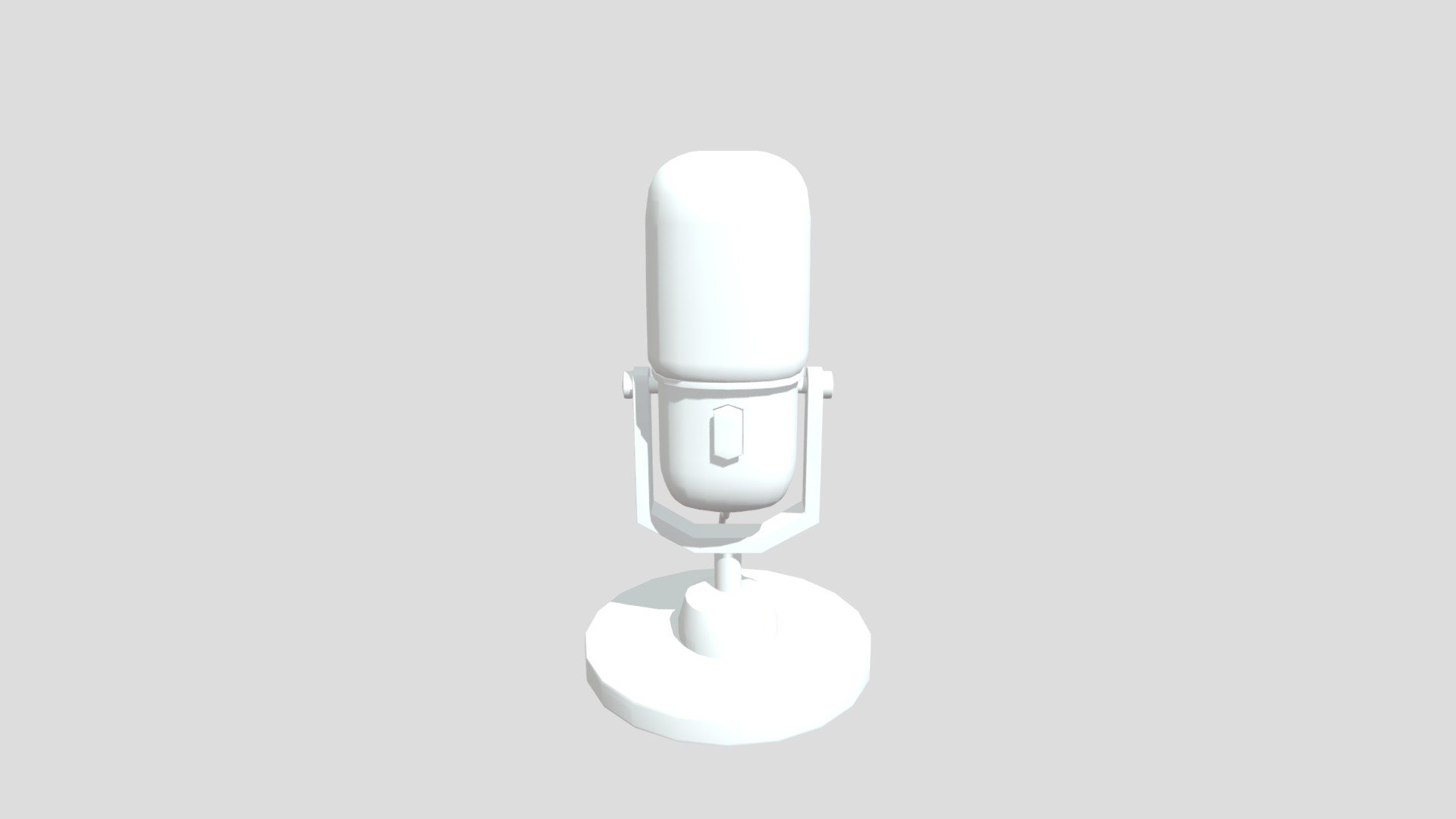 Mircophone - 3D model by wnnnearth [44e2971] - Sketchfab