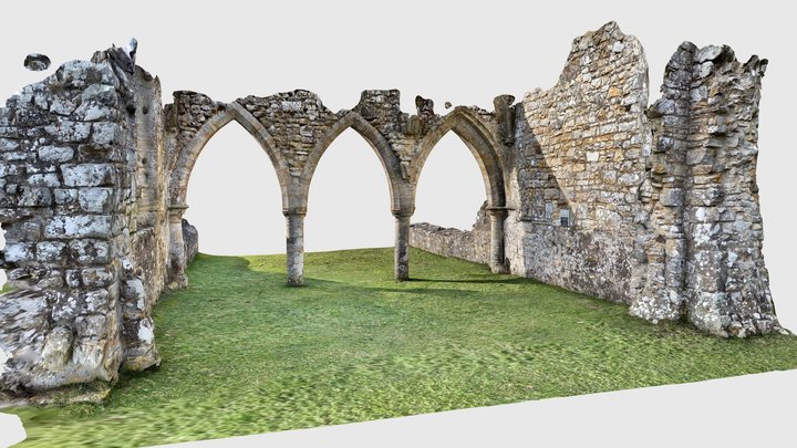 Bayham Old Abbey 3D Model