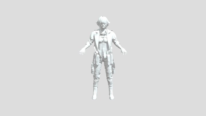 Devil May Cry 5 Lady 3D Model (Read DESC) 3D Model