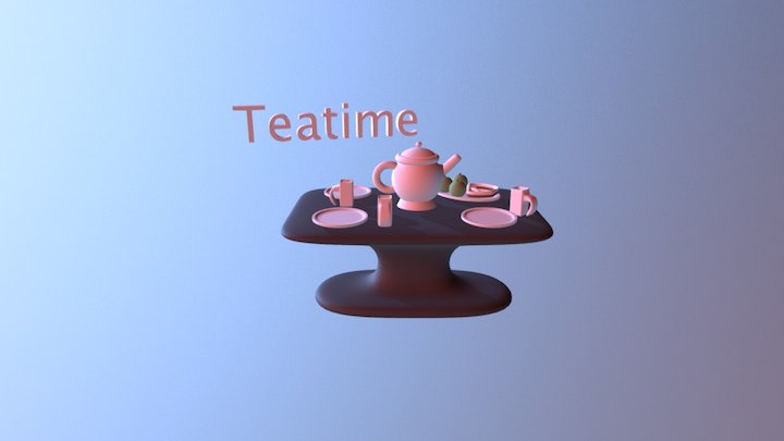 Teatime V2 3D Model