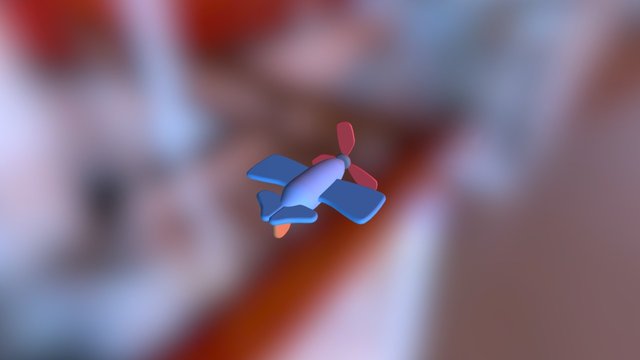 the air in the plane 3D Model