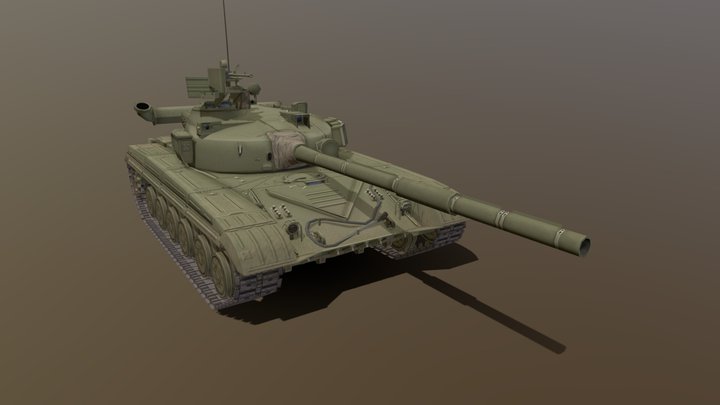 T-64A – Modello 3D gratuito STL