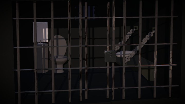 Jail Cell 3D Model