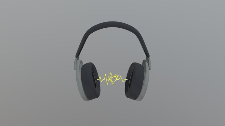 Headphone 3D Model