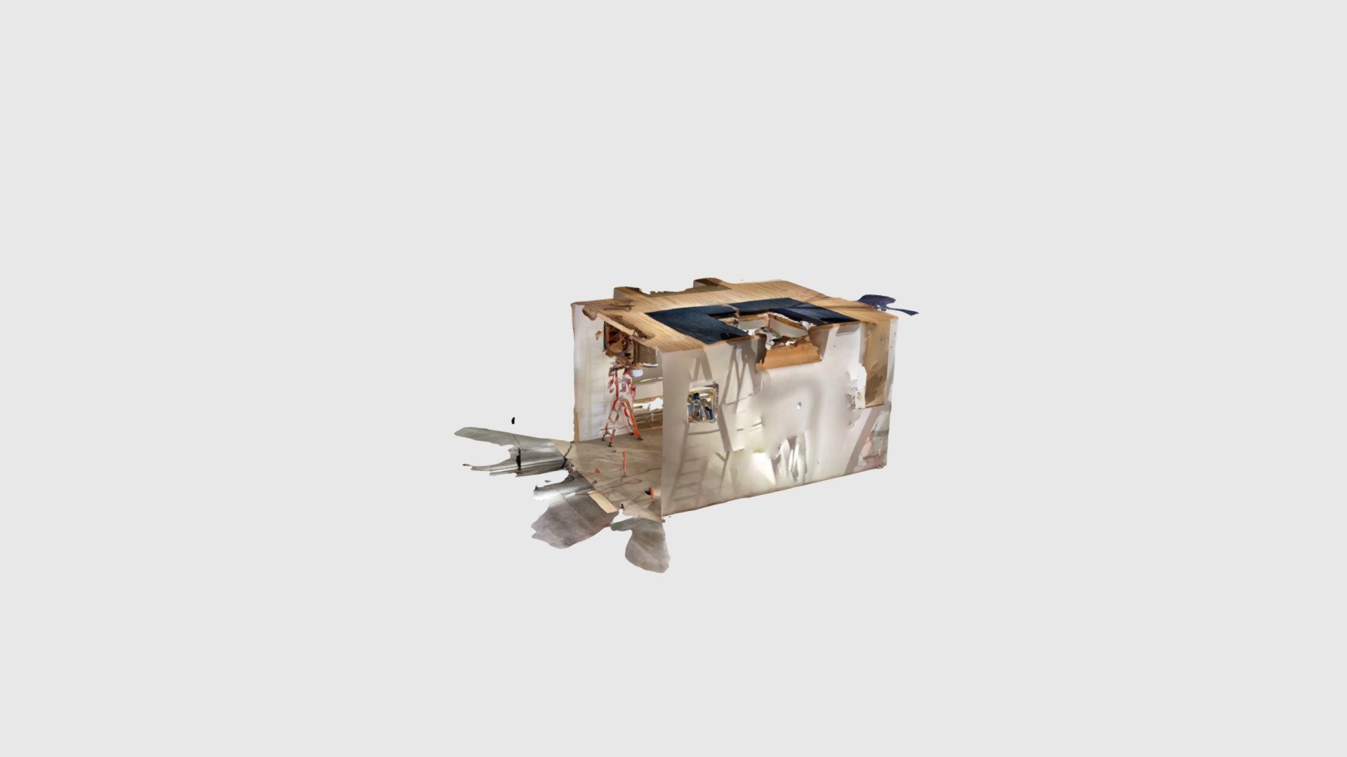 W&A upside down bedroom set