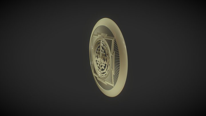 SreeYantra 3D Model