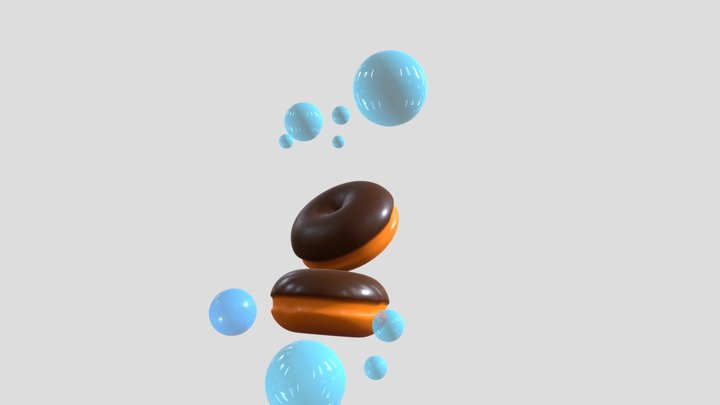 Donut 3D Model