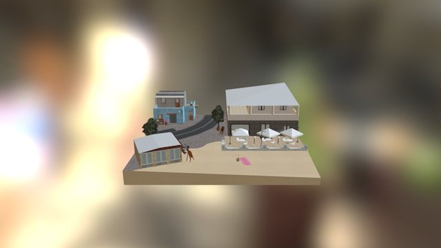 CityScene Stevens Bram 1DAE08 3D Model