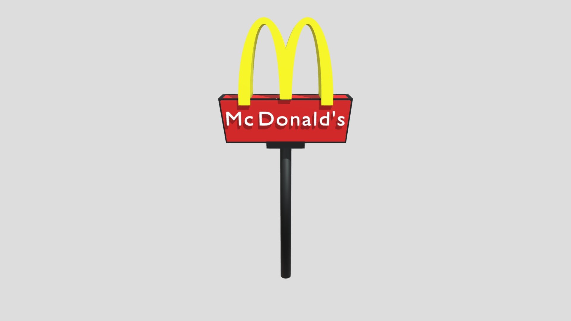 Mc_Donalds_Sign_bind - Download Free 3D model by Chessman (@ashhaf63 ...