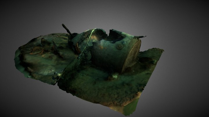 Barrel Tank Prodykk 3D Model