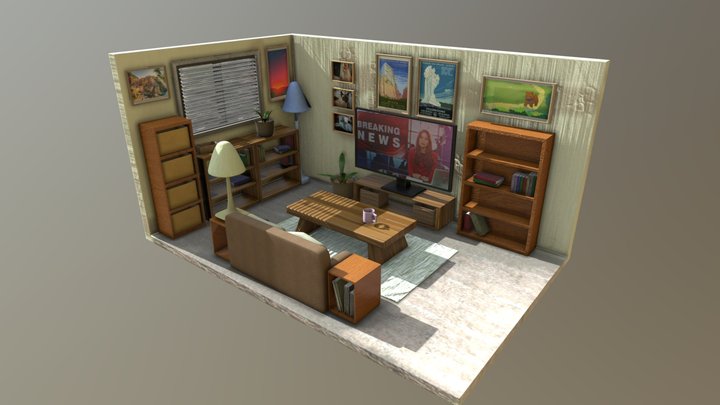 Group 5 - Project A - Room Model 3D Model