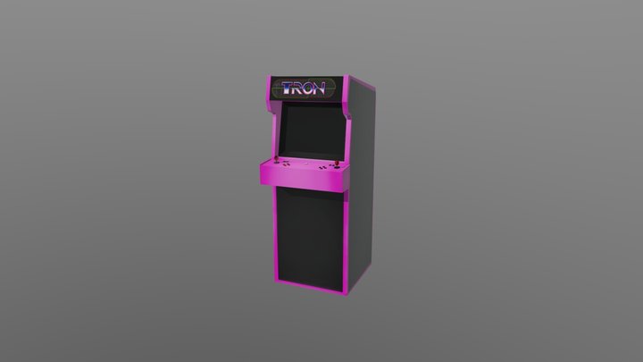 Arcade Machine 3D Model