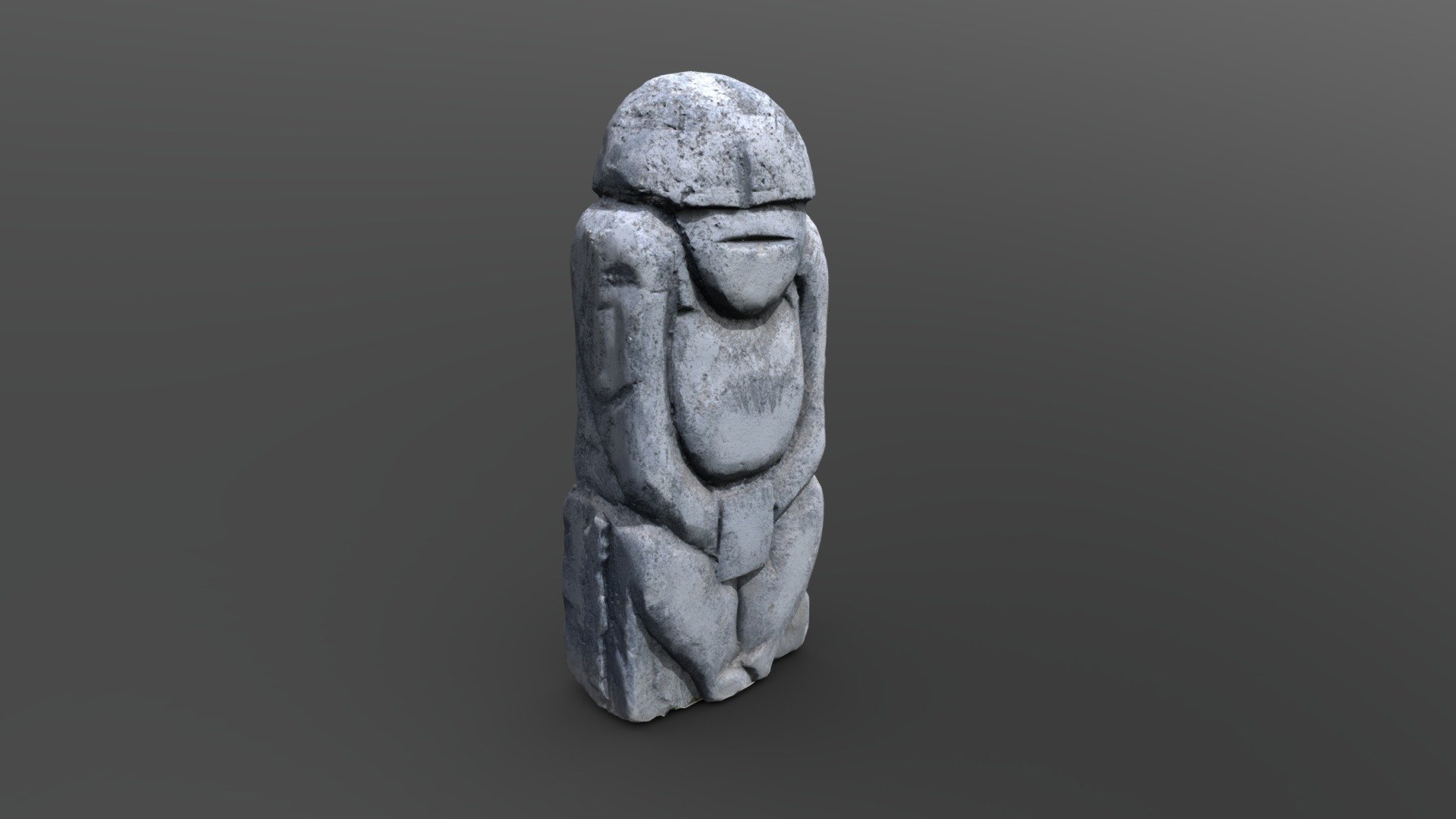 Man statue from Trypillya museum