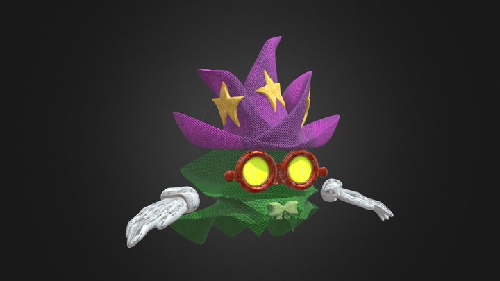 Hat Tricker - Yu-Gi-Oh 3D Model
