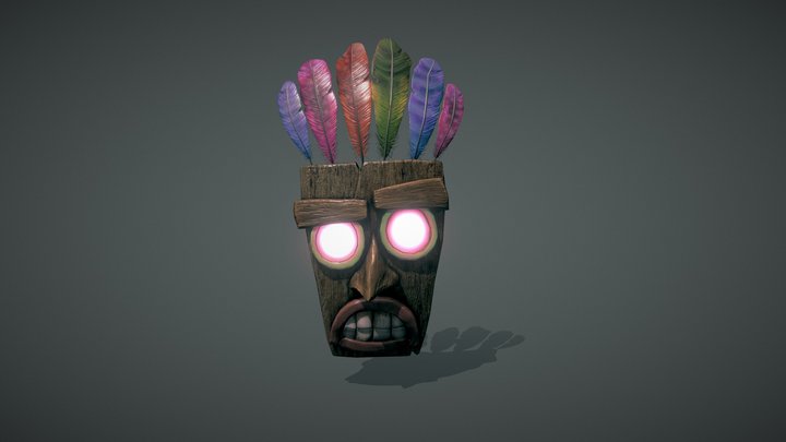 Aku Aku 3D Model