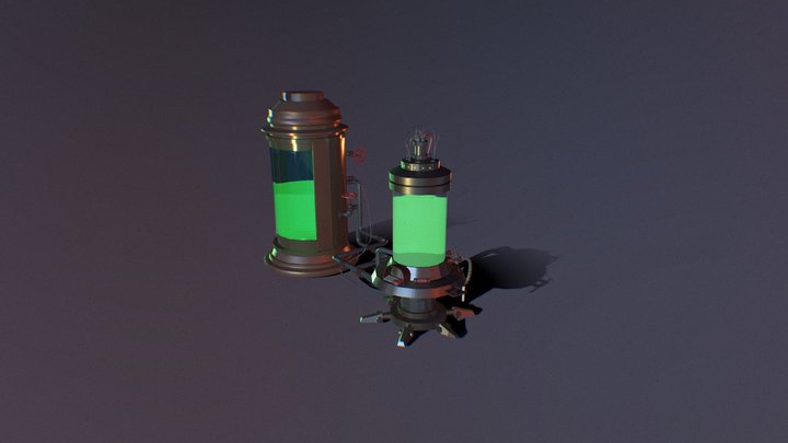 Si-fi incubator| XYZ| Details 3D Model