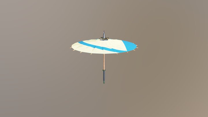 Parasol Complete 3D Model