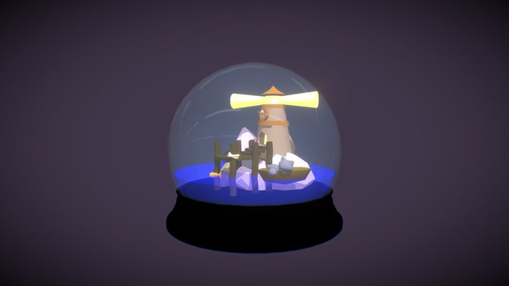 Snowglobe 3D Model