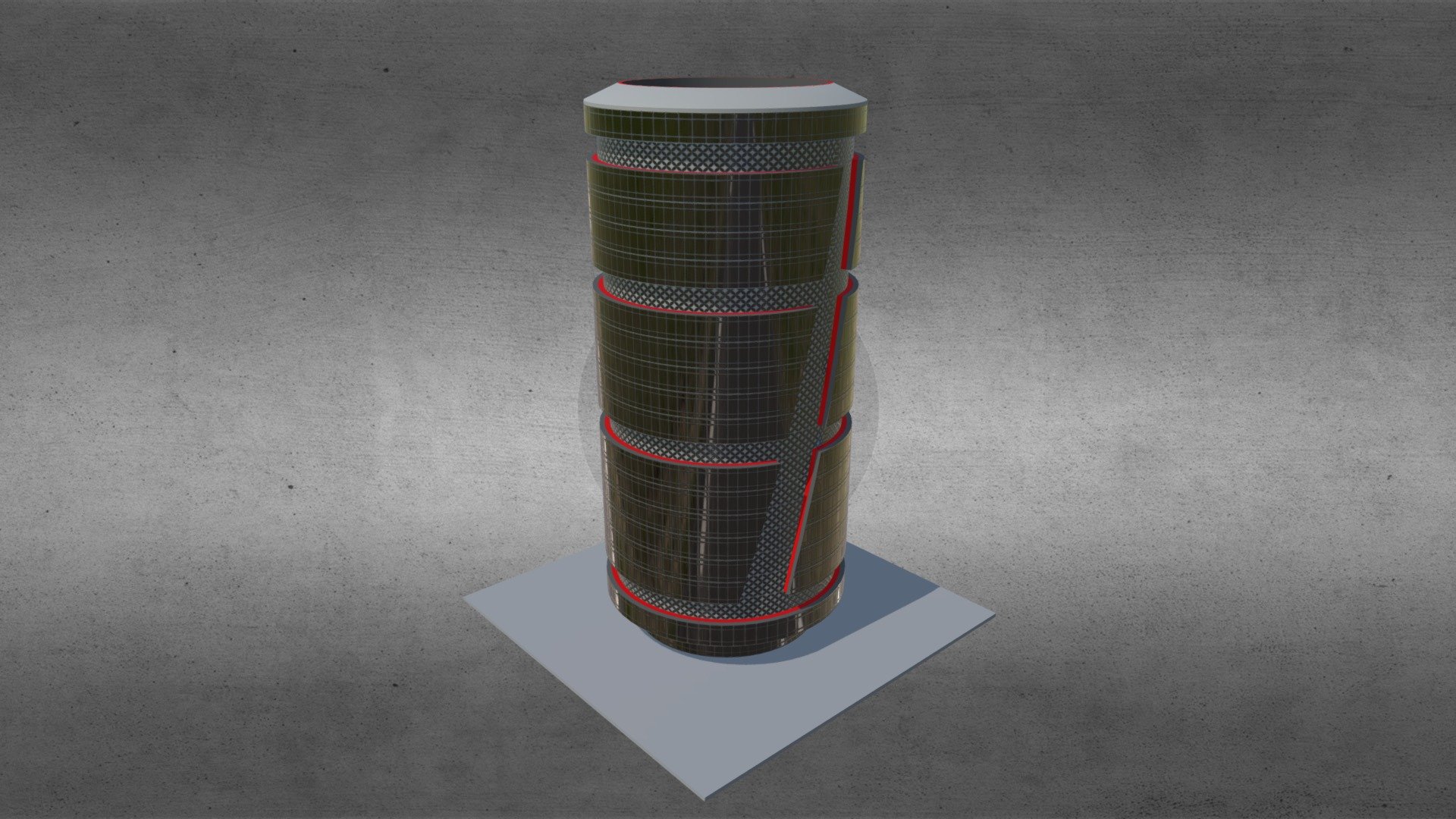 Sci-Fi building - Utopia 8b