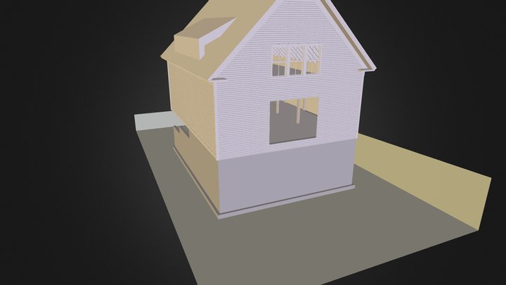 Vermont Barn 3D Model
