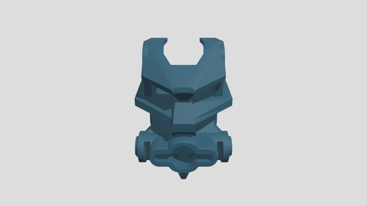 Toa Metru head With Ball socket 3D Model