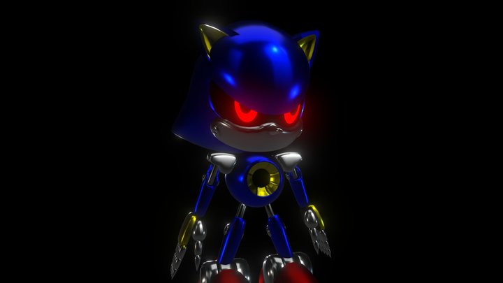 Metal Sonic 3D Model