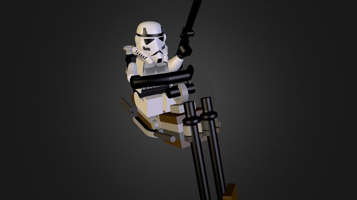 Stormtrooper Explorer 2 3D Model