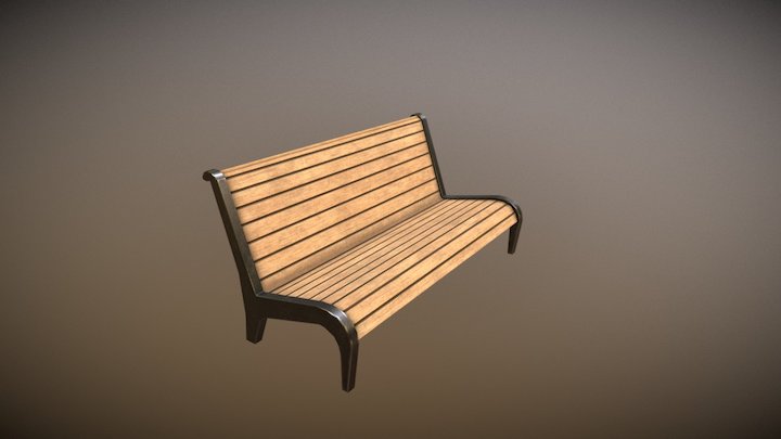 Bench 3D Model
