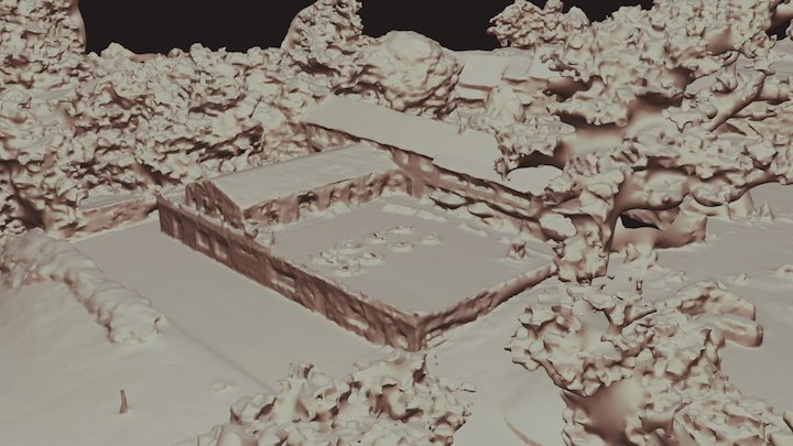 Domaine de Fragan 3D Model