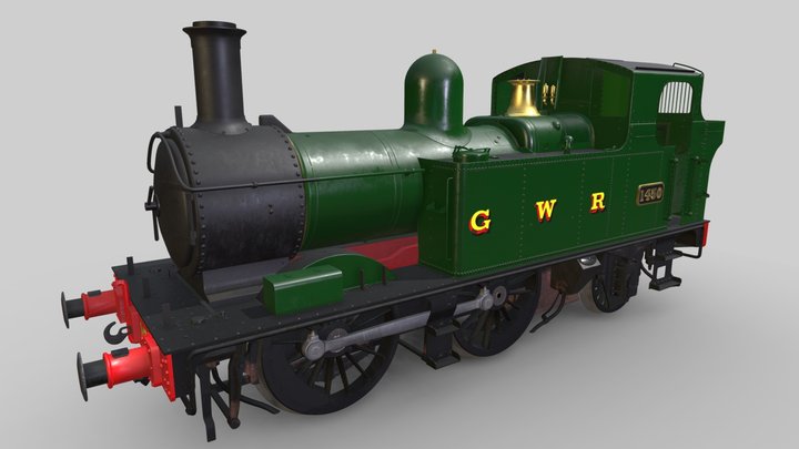 GWR 1400 3D Model