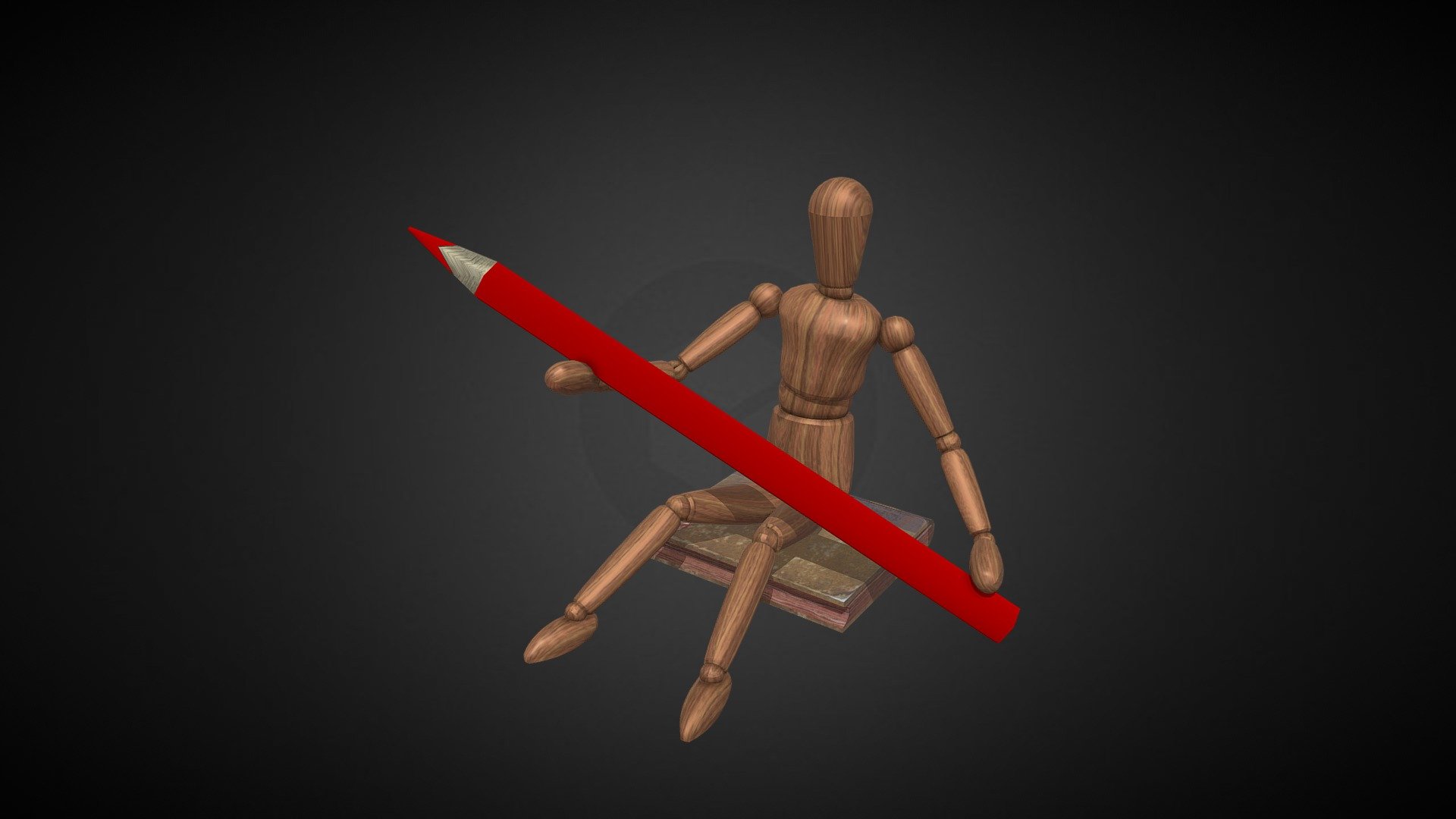 wooden mannequin