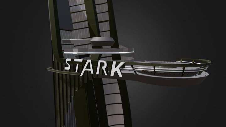 Stark Tower - Iron Man 3D Model
