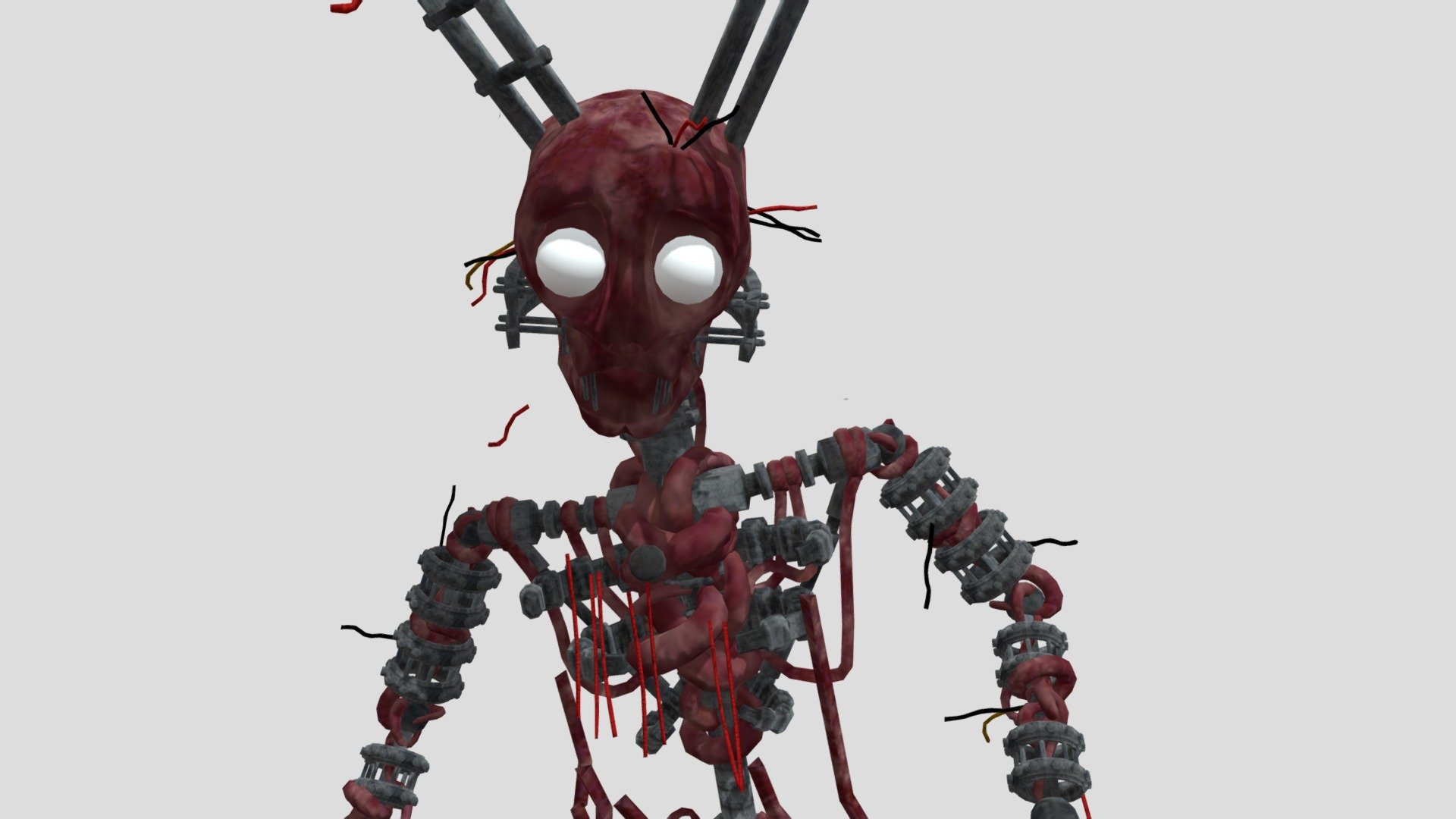 Decided to add Springtrap's FNAF 3 Endoskeleton to FNAF VR