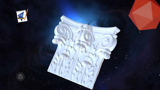 Stone Corner Piece STL – Free 3D Model STL