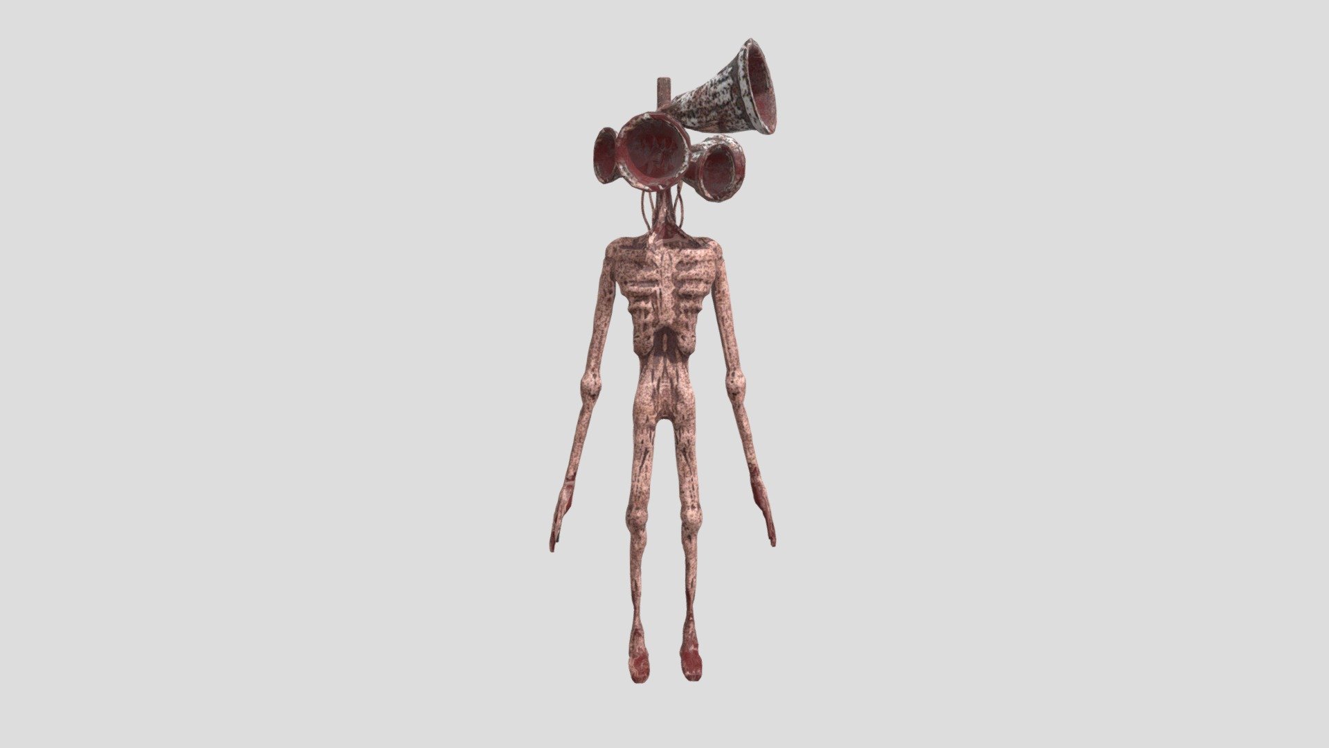 Multi-headed Siren Head - 3D model by Sirenhead (@hmangaiharalte312 ...