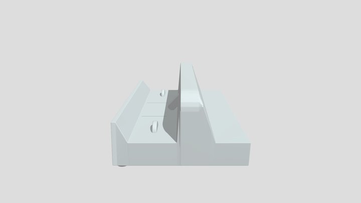 Week 1 HW Wii U Holder 3D Model