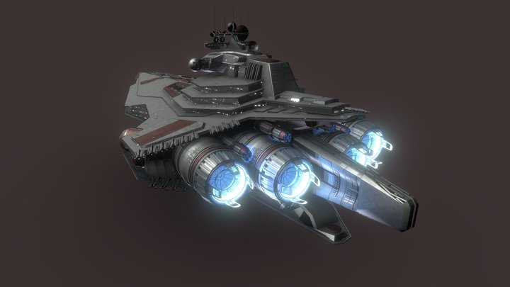 Legacy-Class Star Destroyer 3D Model