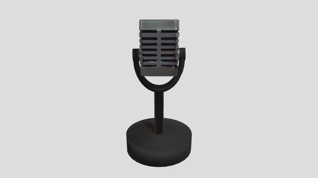old microphone